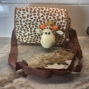 GIRAFFE bag Plush kids purse Giraffe Belt Bag Fanny Pack